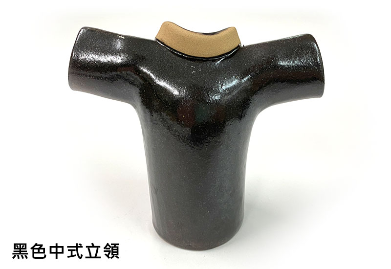 客家服飾筆筒-黑色中式立領